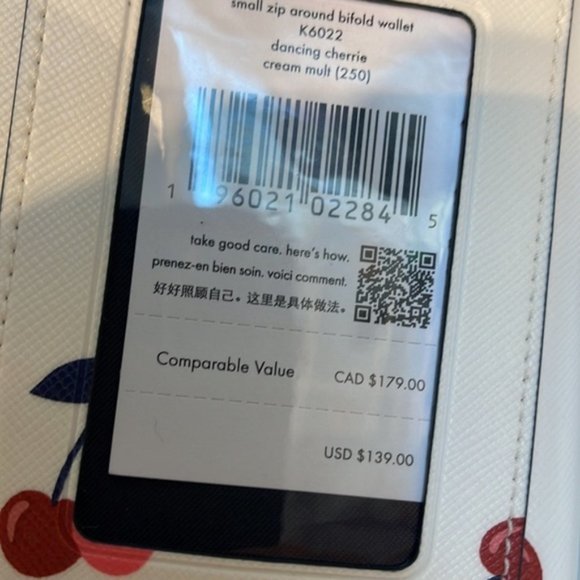 Kate Spade Staci Medium Satchel & Kate Spade Small Zip Around Bifold Wallet - Picture 16 of 16